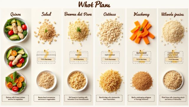 파로 곡물 식이섬유