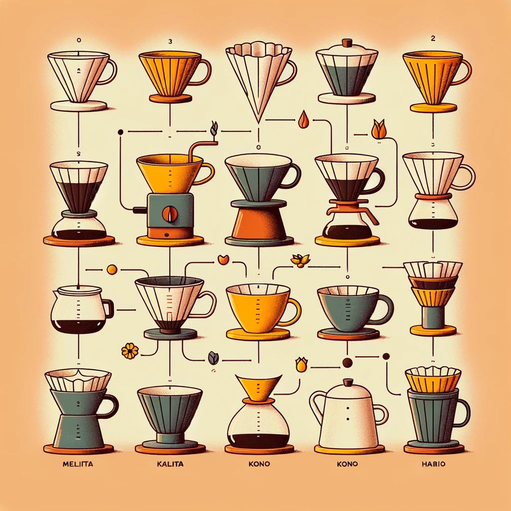 원두커피 드리퍼 선택