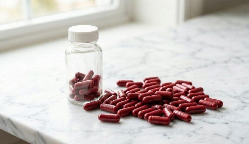 스타틴과 중복 복용 시 과다 복용 부작용 위험이 있는 붉은 캡슐 형태의 홍국(붉은 누룩) 영양제
