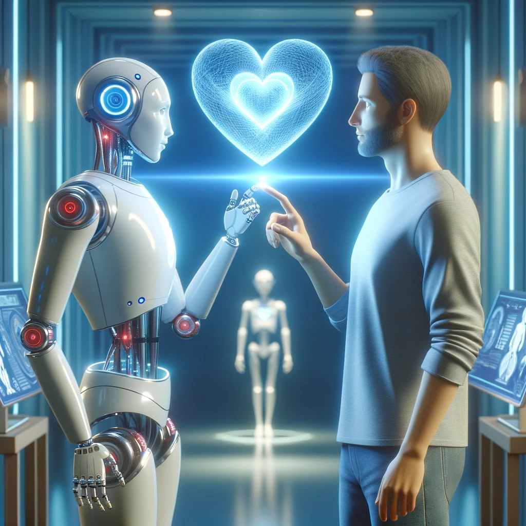 인공지능과 인간의 조화 이미지