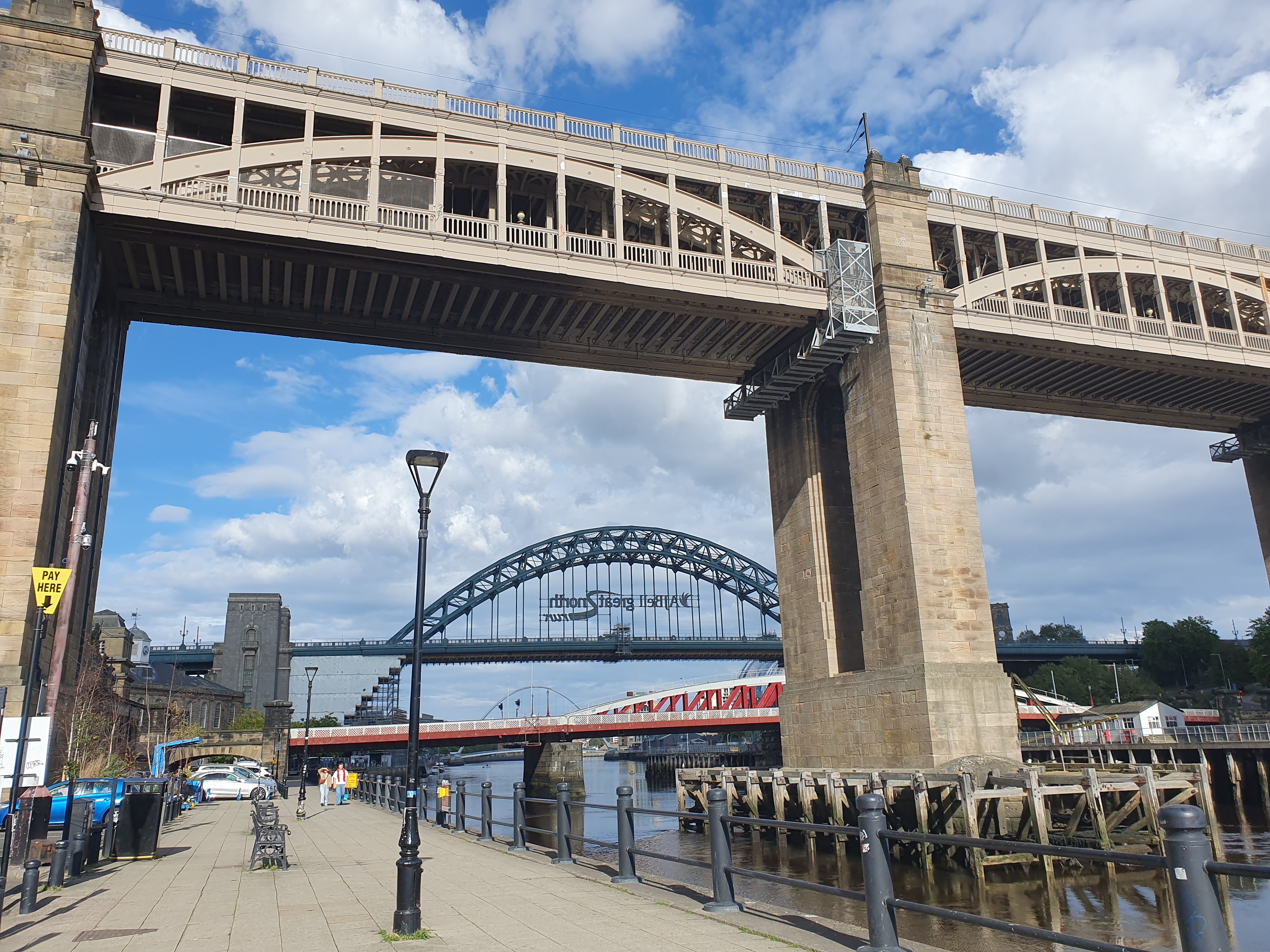 [뉴캐슬] 타인강(River Tyne) - 햇살 좋았던 금요일 오후의 여유