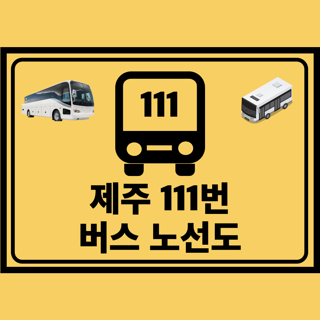 제주_111번_급행버스_노선도