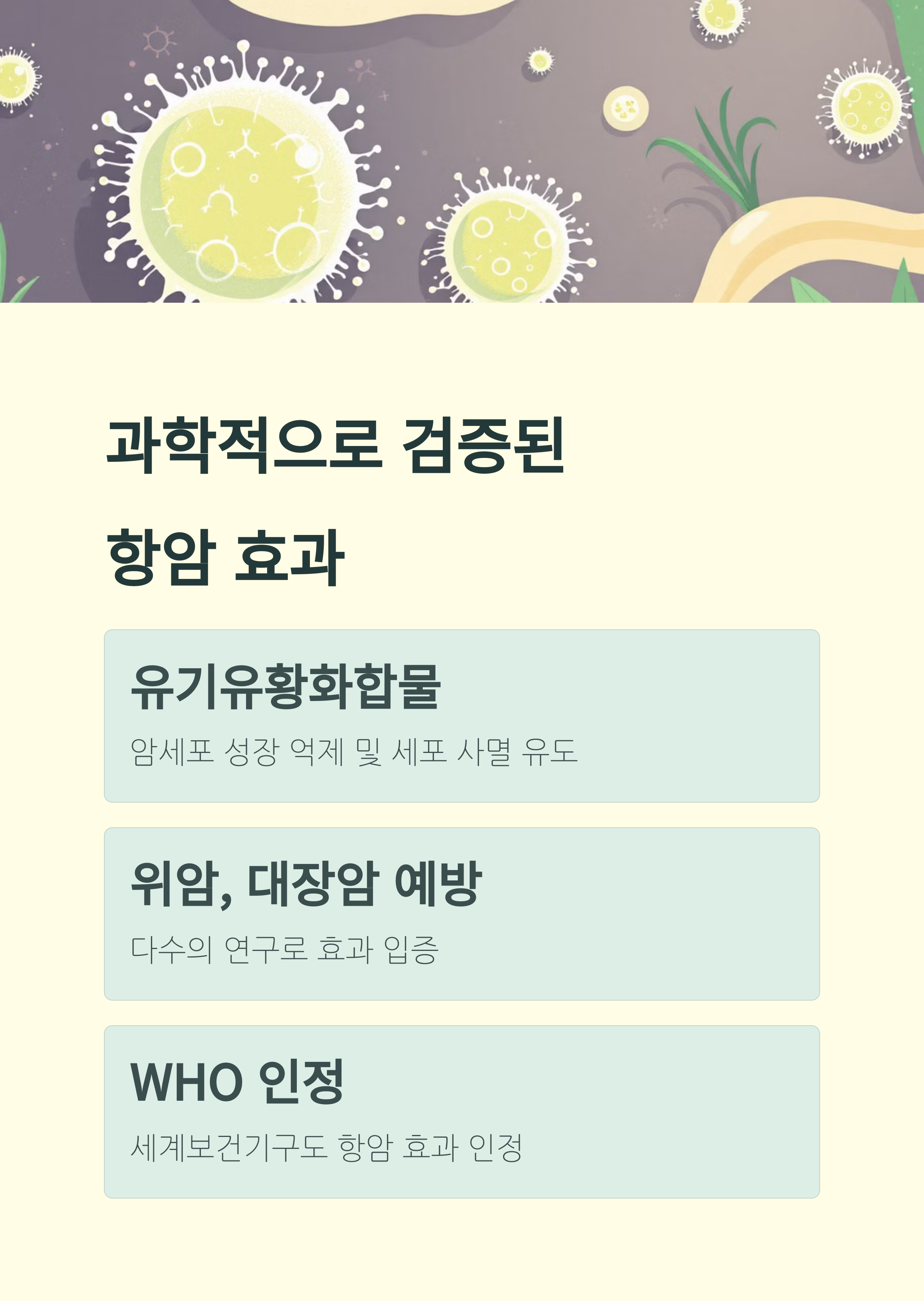 과학적으로 검증된 양파의 항암 효과
