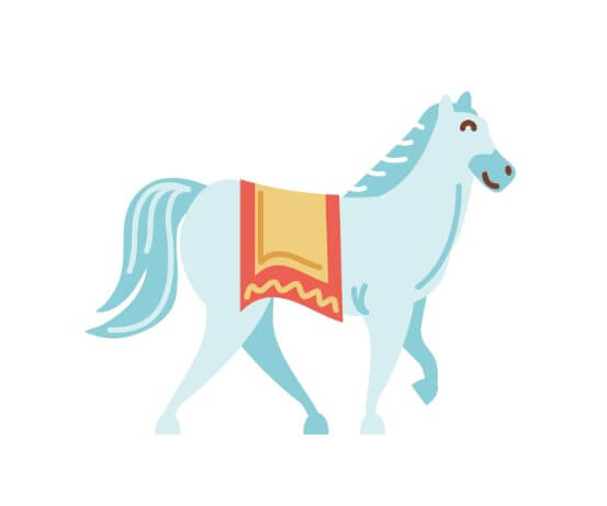 말을 상징하는 그림