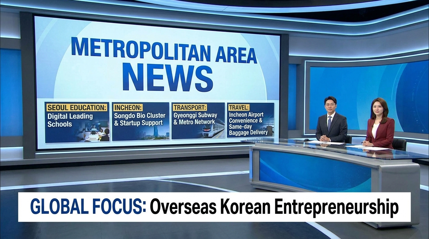 놀라운 수도권 뉴스, 해외 교민을 위한 핵심 발전 정보 완벽 정리