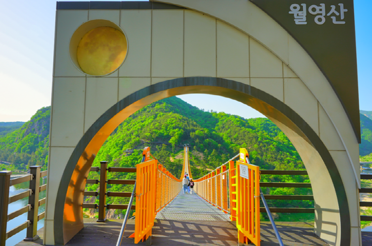 월영산 출렁다리
