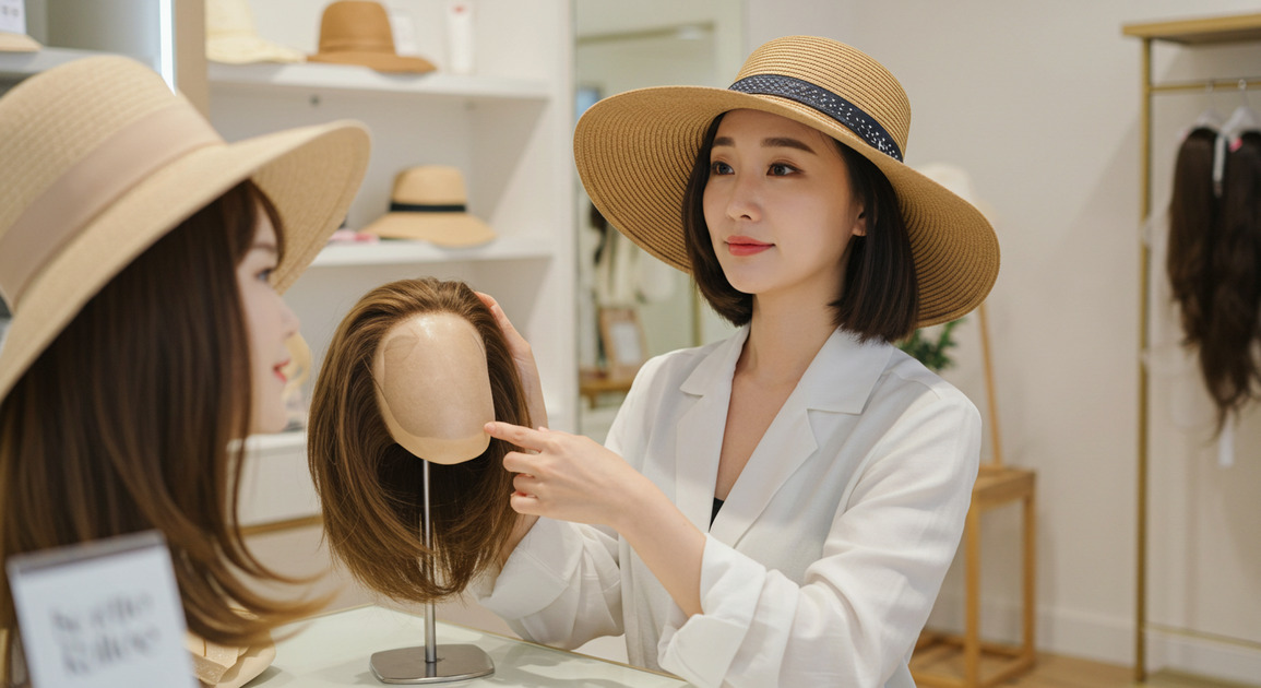 M자 탈모 가발·부분가발 선택, 자연스러운 이마 라인 연출 포인트