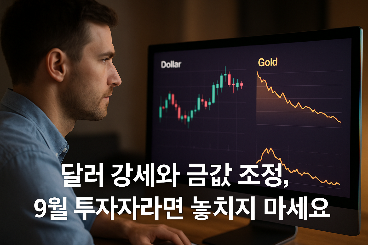 달러 강세와 금값 조정, 9월 투자자라면 놓치지 마세요 관련 이미지