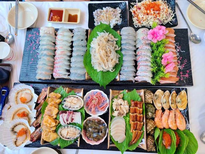스페셜 활어 도마 세트 영종도 맛집 추천