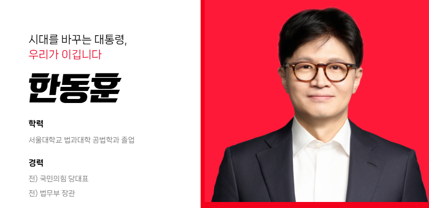 한동훈 후보 약력, 경력