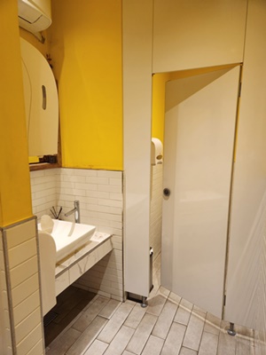 갈비도락화장실