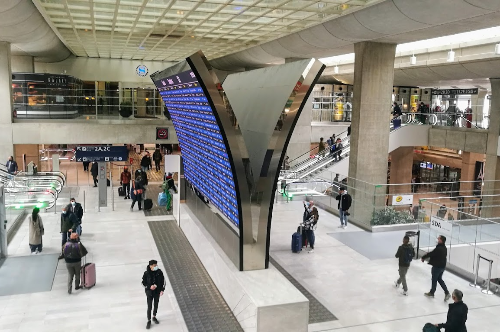 파리 샤를 드골공항 내부 모습