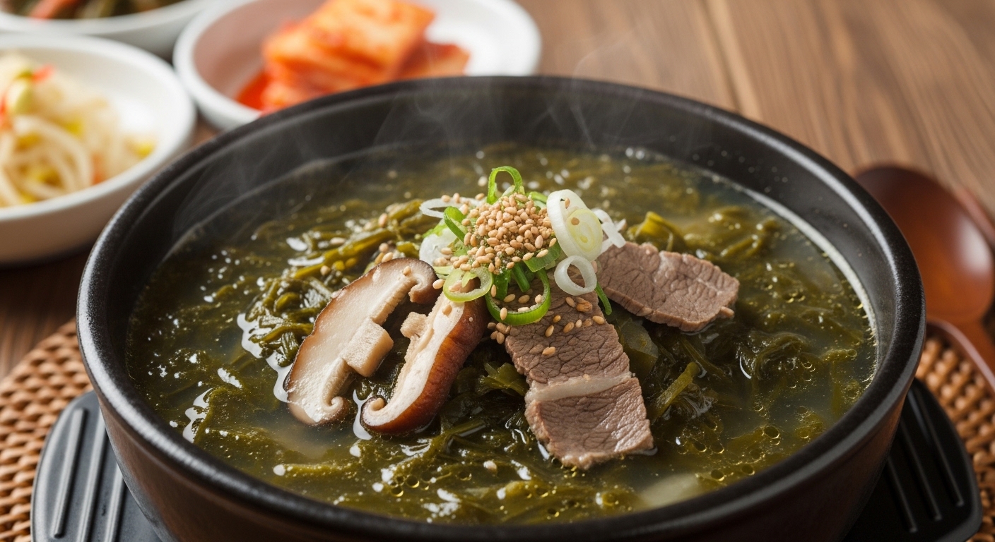 미역국맛있게끓이는방법고기