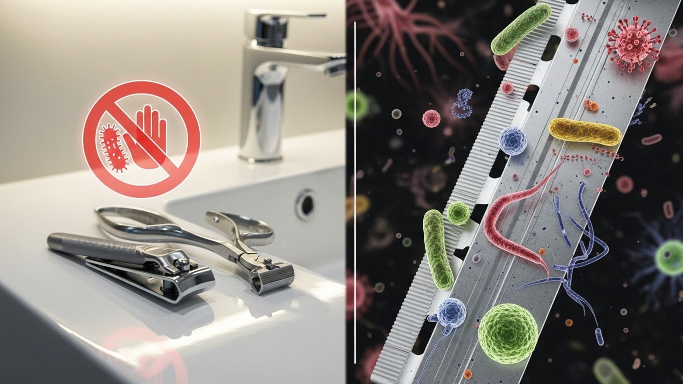 가족끼리 손톱깎이 공유, 무좀과 간염의 지름길?