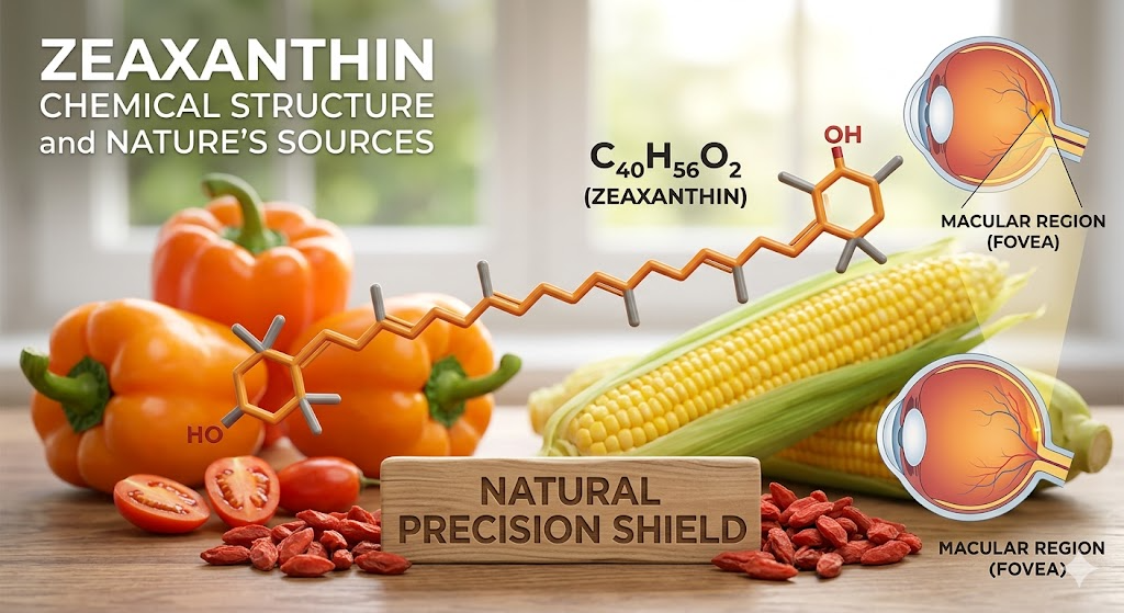 황반의 정밀한 방패: 제아잔틴의 생화학적 분석