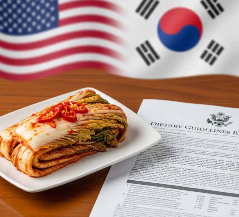 장 건강 챙기는 김치 섭취법과 미국 식생활 지침