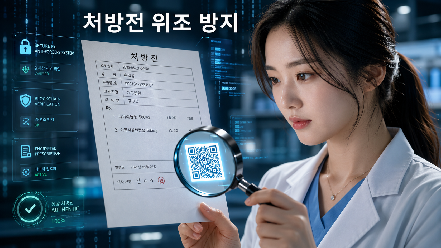 비대면 진료와 처방전 위&middot;변조의 위험성