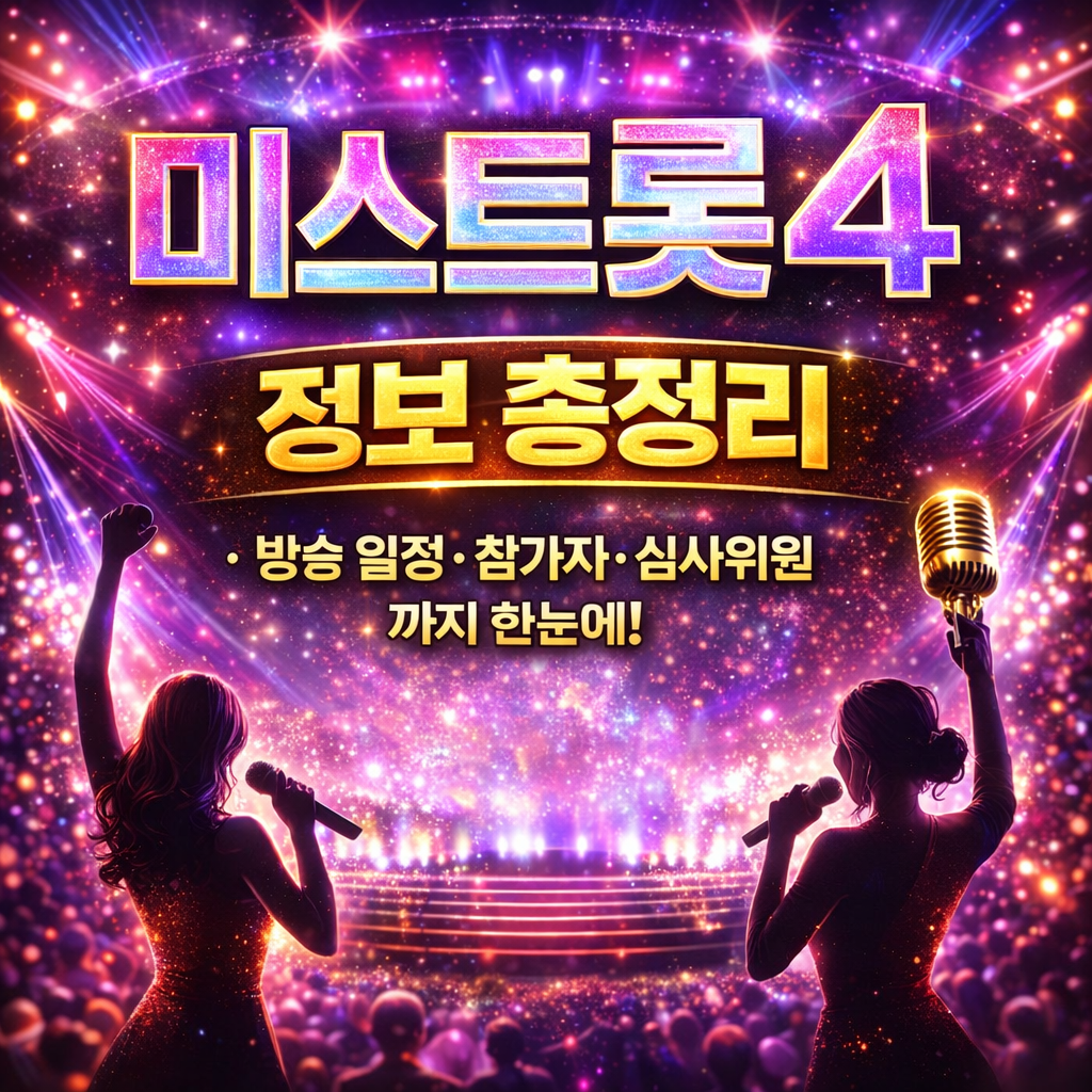 미스트롯4 정보 총정리