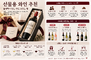 선물용 와인 추천, 실패하지 않는 와인 고르는 법