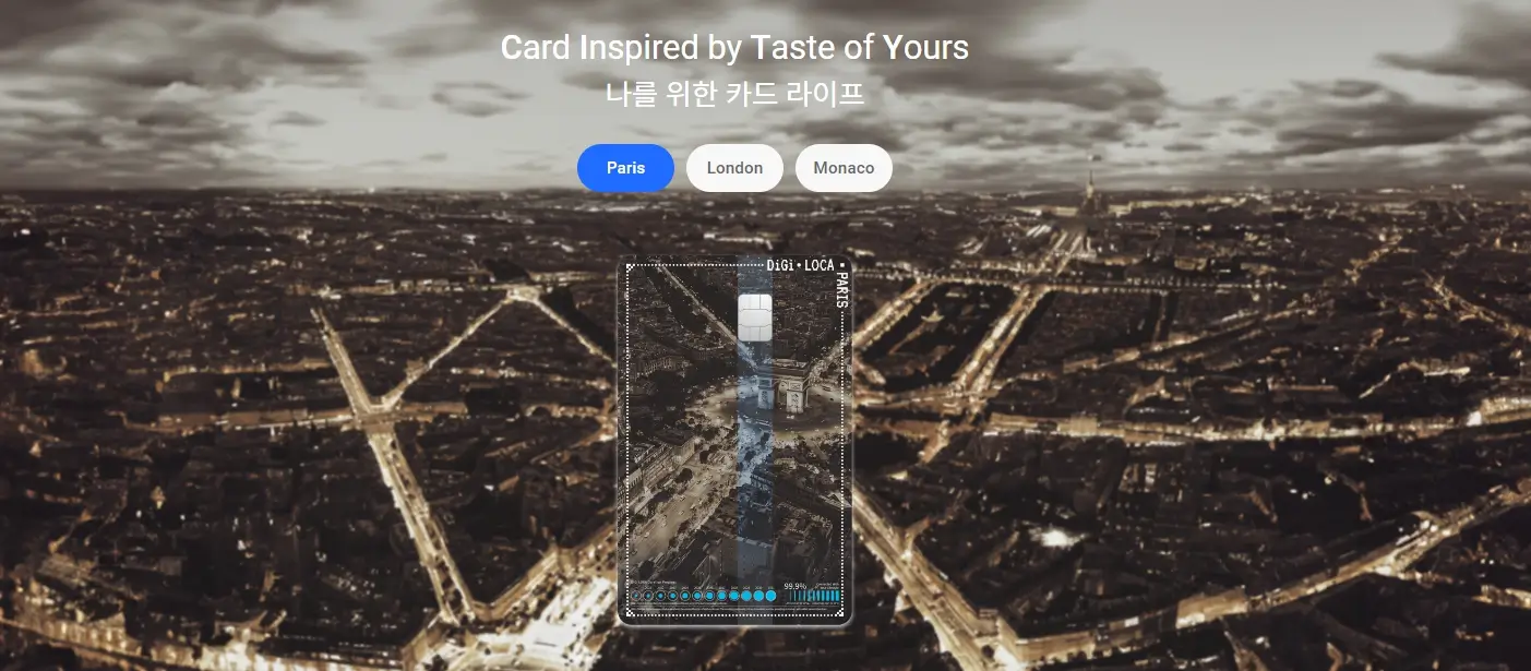 디지로카 20대여성 카드