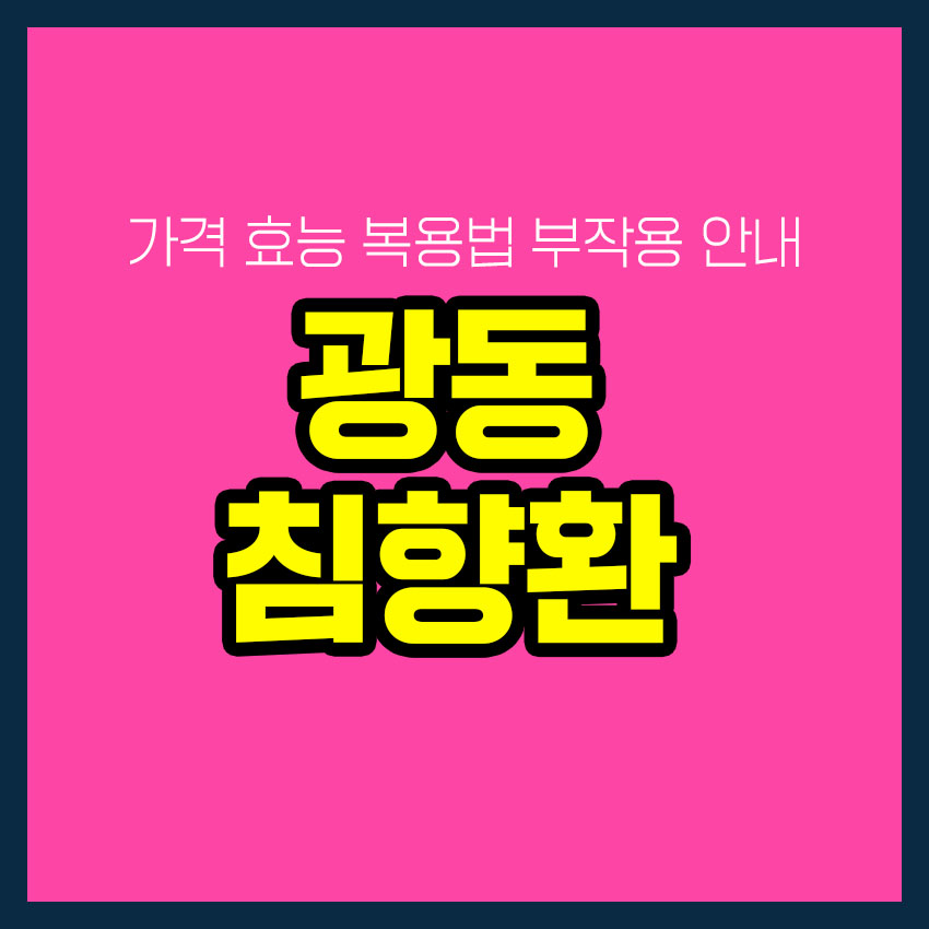 광동 침향환