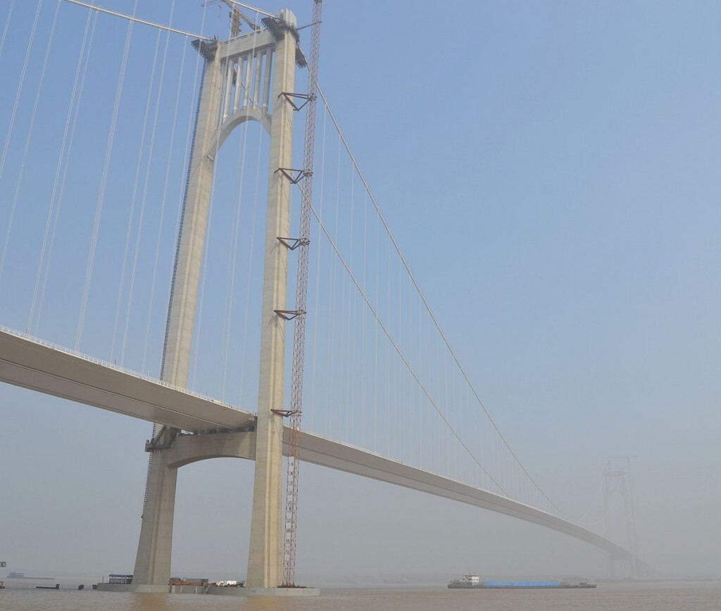 Jembatan Yangtze Keempat Nanjing, Tiongkok