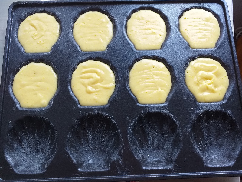 마들렌 만들기, 레몬 마들렌