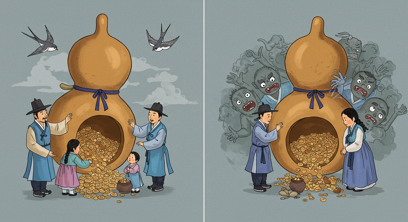 흥부와 놀부 줄거리의 반전? 시대상과 숨겨진 교훈