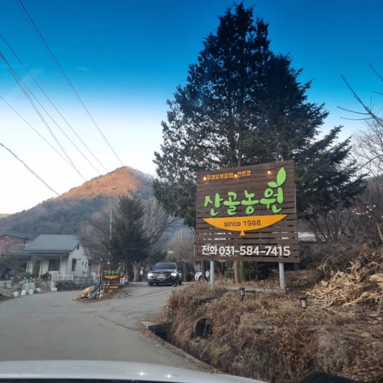 경기 가평 닭볶음탕 맛집, 산골농원