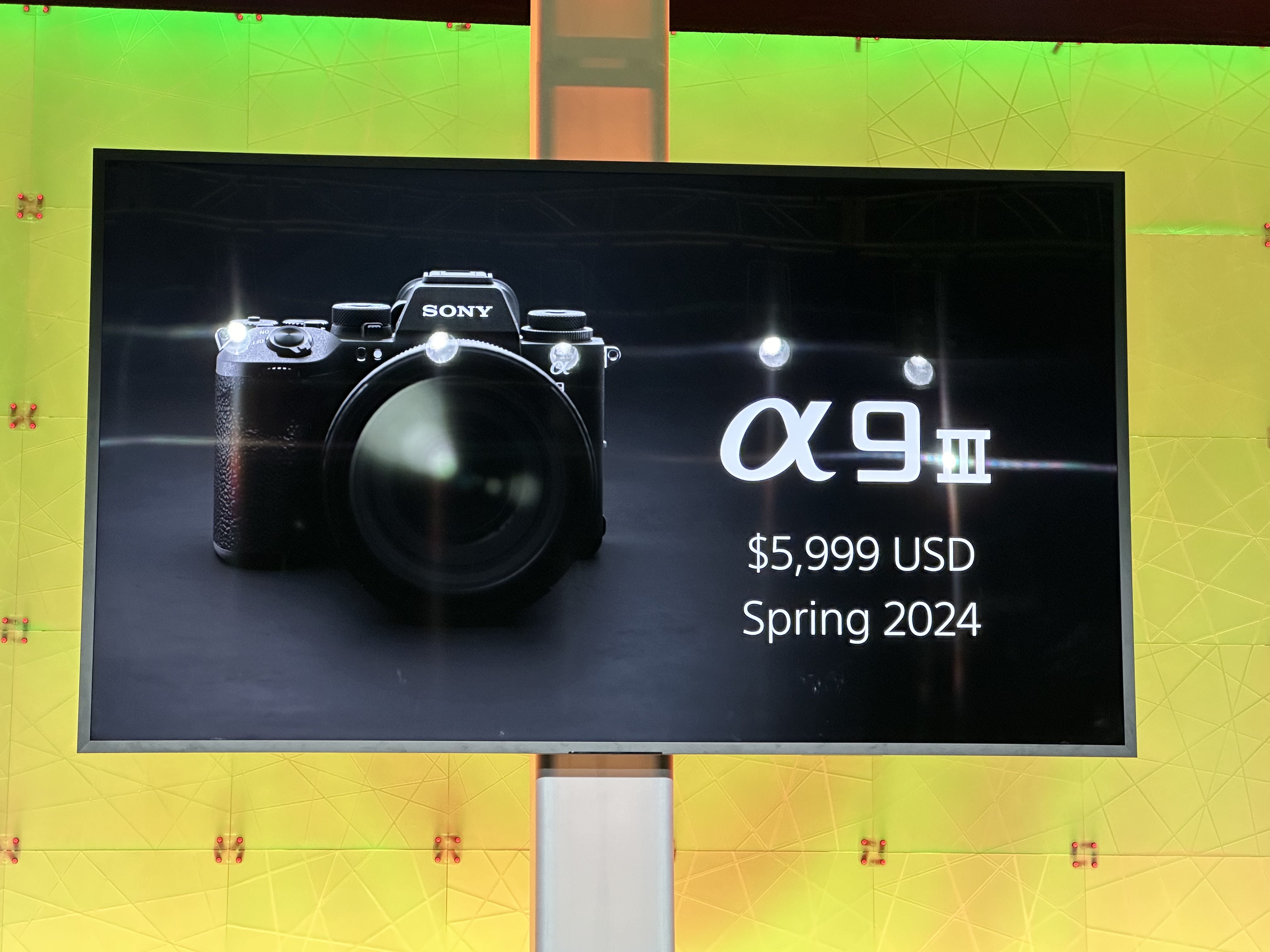 a9iii $5,999