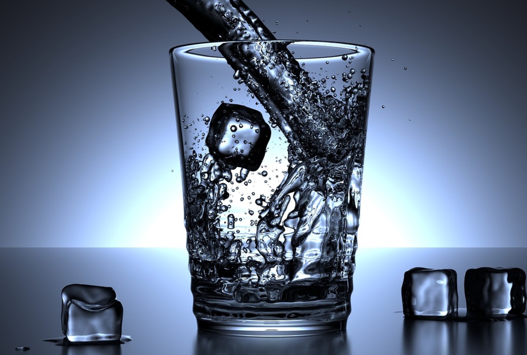 다이어트용 물 사진