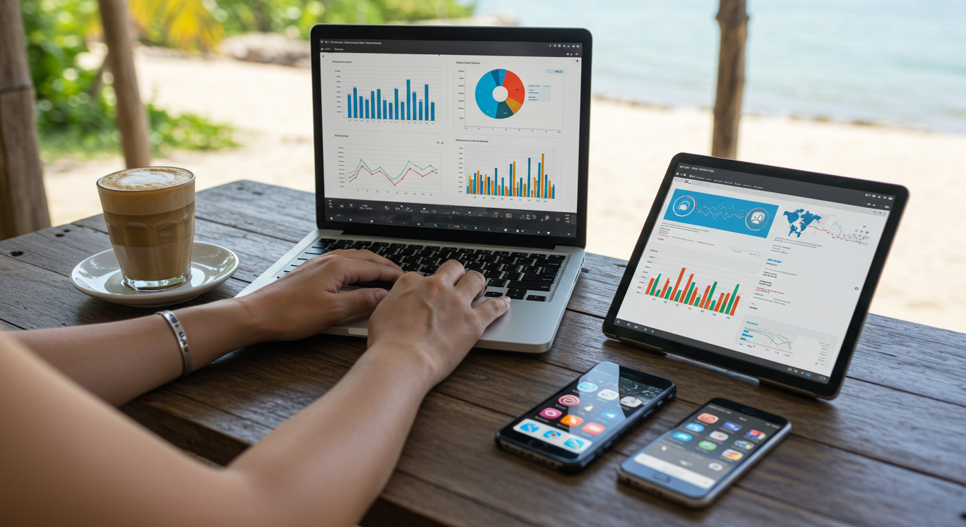 디지털 노마드를 위한 원격 직무 분석 🌍 노트북 하나로 어디서든 돈 버는 직업 총정리