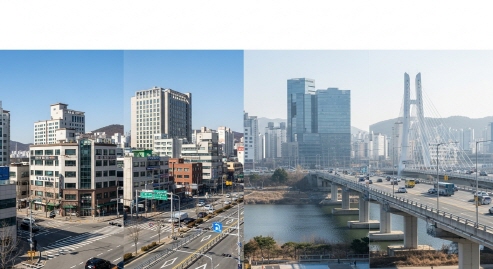 재건축 단지 조감도