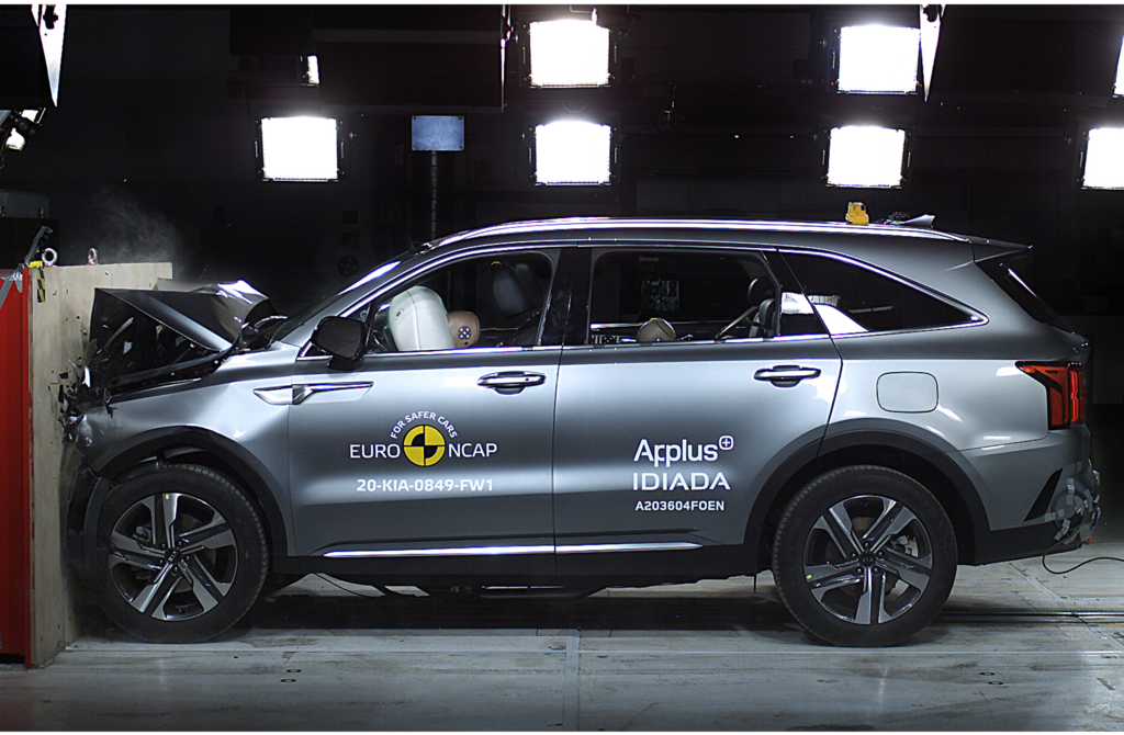 쏘렌토 유로엔캡 충돌테스트