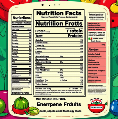 음식 라벨 읽기 관련 이미지