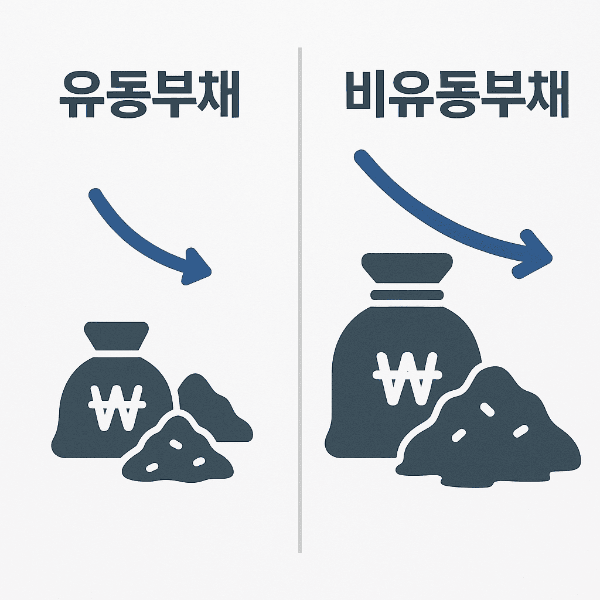 부채의 주요 구성 요소들