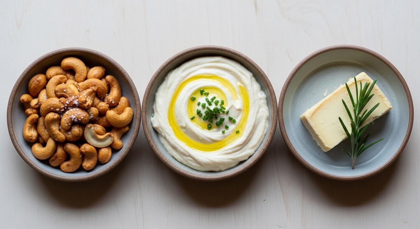 3. 캐슈넛의 다양한 활용법 (요리, 간식, 비건 치즈 등)