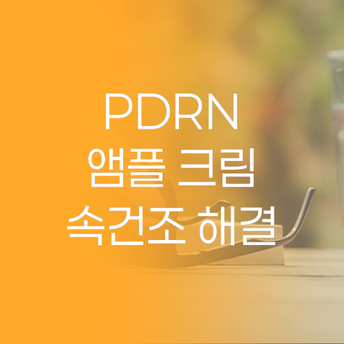 PDRN 연어 앰플 크림 솔직 후기 