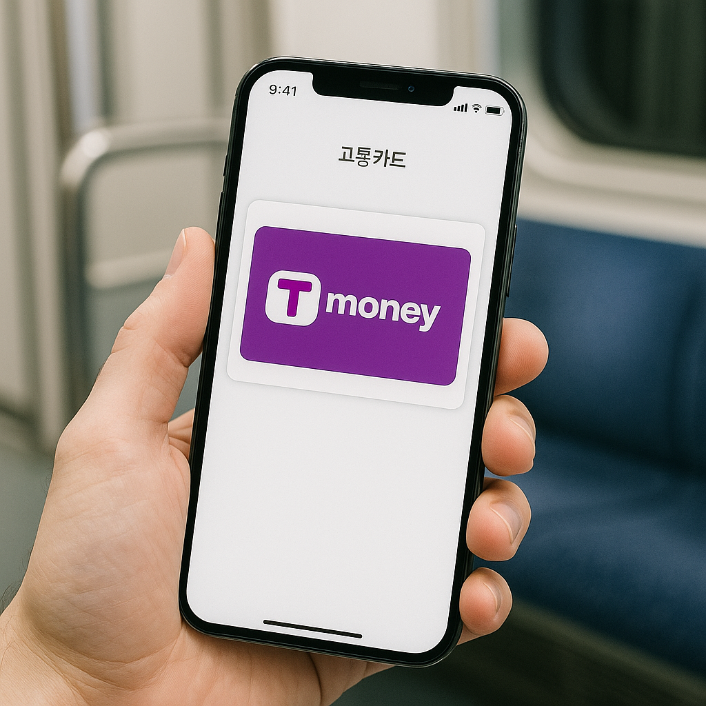 아이폰 애플페이 티머니 교통카드 충전 사용법