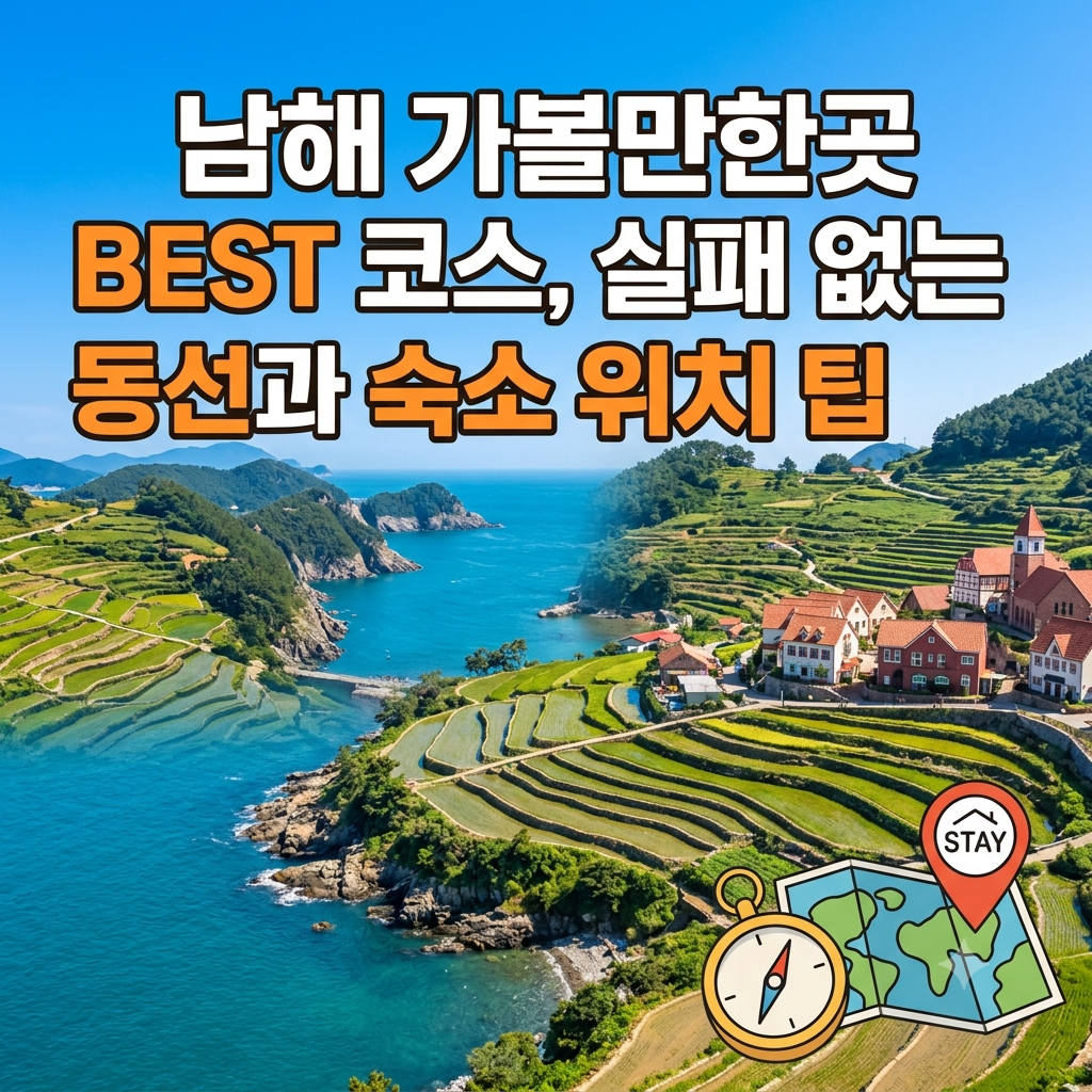 남해 가볼만한곳 BEST 코스