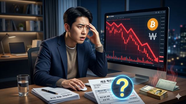가상자산 손실 발생 시 세금 부과 여부와 투자자 체크포인트 설명 이미지