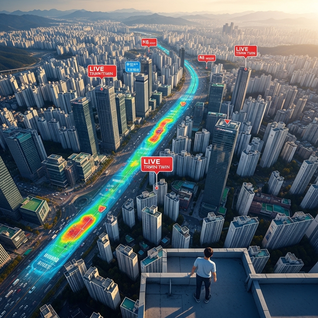 digital twin of Seoul, South Korea