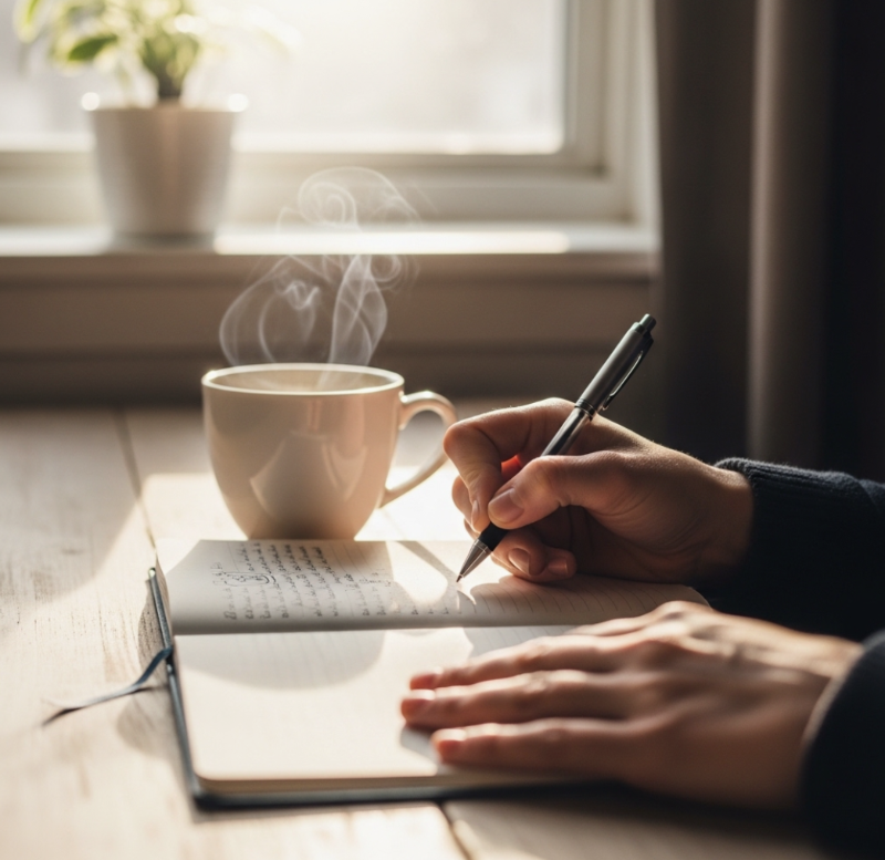 흔들리는 순간에도 다시 호흡을 가다듬고 내면의 중심으로 돌아오는 것