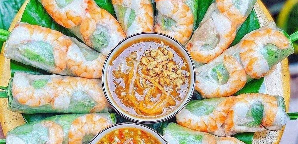 고이 꿩(Gỏi Cuốn, 스프링 롤)