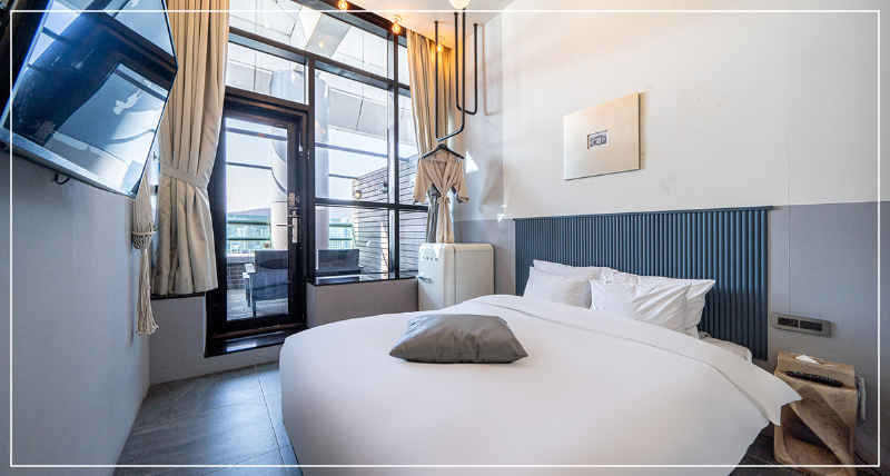 하프오션테라스 이미지 / 출처: H에비뉴호텔 광안점 홈페이지