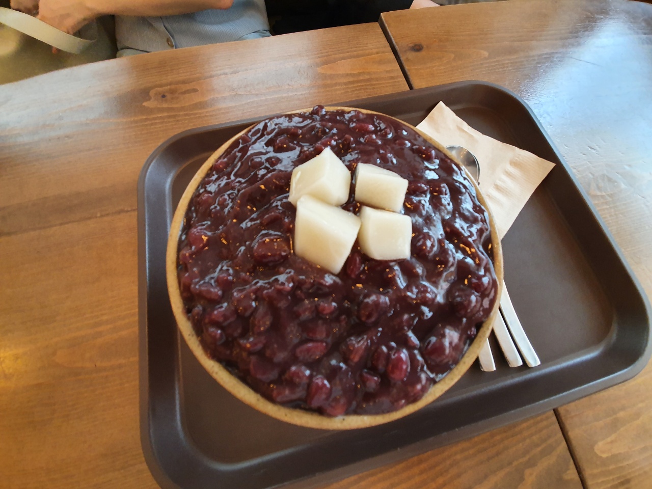 백팥집 옛날팥빙수