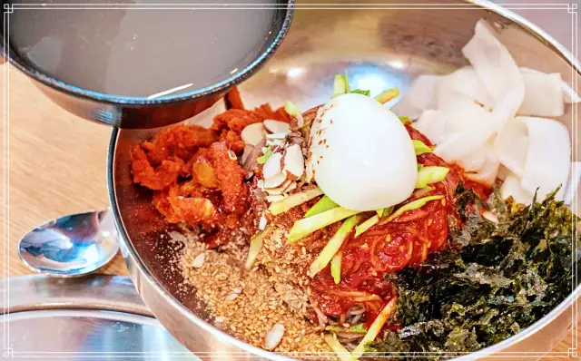 인천 남동구 모래내시장 맛집 소문난 메밀 막국수, 콩국수