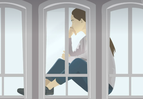 봄철 갱년기 봄 우울 관련 이미지