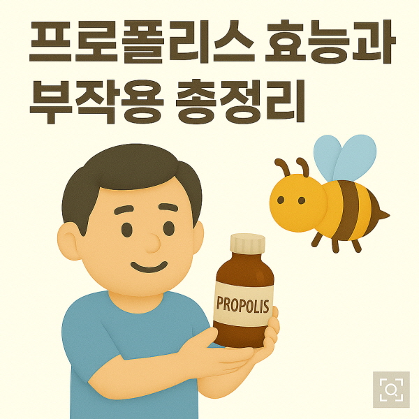 프로폴리스 효능과 부작용/gpt