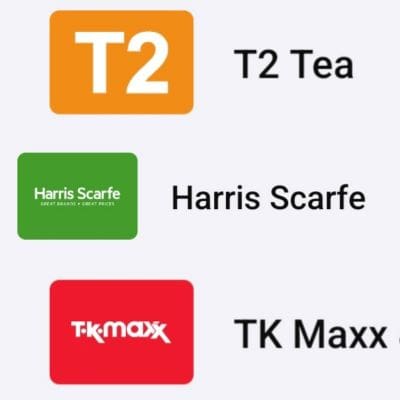현지인이 추천하는 특별한 쇼핑 스팟: T2, Harris Scarfe, T.K.Maxx